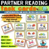 Partner Reading - Task Cards - Improve Comprehension