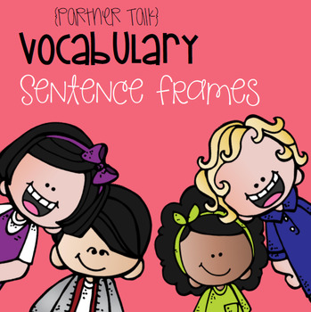 Preview of Vocabulary Sentence Frames for Reading Wonders 1st grade