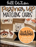 Partner Up Cards Fall Edition