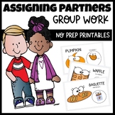 Partner-Up - Themed Cards-Assigning Partners