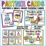 Partner and Small Group Pairing Cards