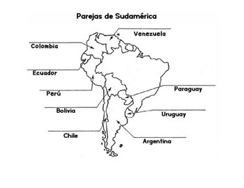 Partner Maps Spanish Speaking Countries Of Latin America By Profesora Martin