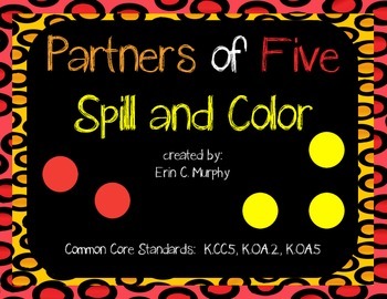 Preview of Partners of 5 Shake, Spill, & Color Game