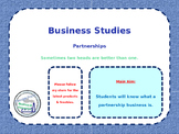 Partnerships - Types of Business Ownership - Business Stud