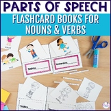 Parts of Speech Activity Flashcard Books | Low Prep | Noun