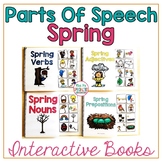 Spring Parts Of Speech Interactive Books