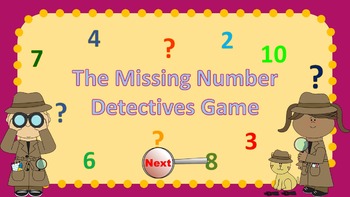 Preview of Parts of 2 - 5 Number Detectives Game Bundle