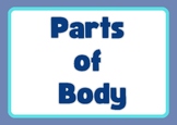 Parts of Body - Blue theme