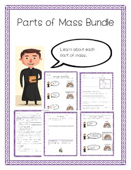 Preview of Parts of Mass Activities, Responses, and Assessments Bundle