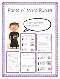 Parts of Mass Activities, Responses, and Assessments Bundle
