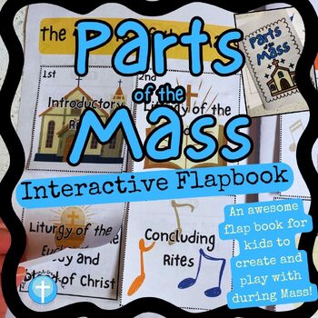 Preview of Parts of Mass Interactive Flapbook Booklet