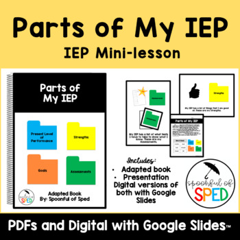 Preview of Parts of My IEP