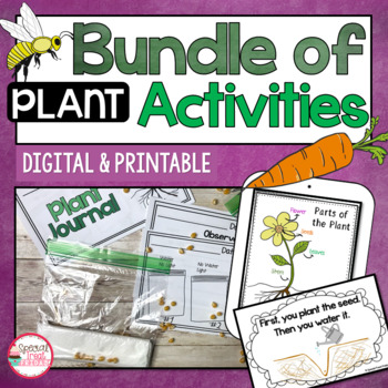 Preview of Parts of Plants Bundle of Activities