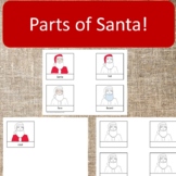 Parts of Santa Christmas study Seasonal Curriculum Holiday