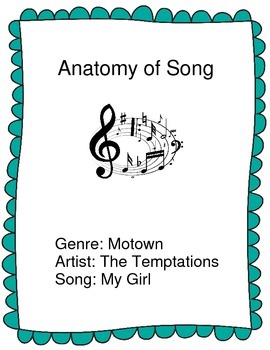 Preview of Learn the Parts of a Song - Analysis of the Temptation's Hit Single "My Girl"