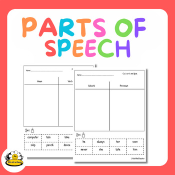 Preview of Parts of Speech