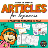 Parts of Speech - ARTICLES