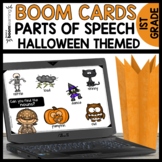 Parts of Speech BOOM CARDS Nouns, Verbs, Adjectives HALLOW