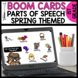 Parts of Speech BOOM CARDS (Nouns, Verbs, Adjectives) SPRI