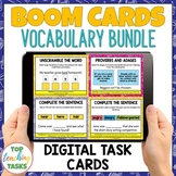 Vocabulary BOOM Cards Bundle for Distance Learning