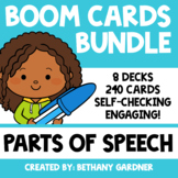 Parts of Speech BUNDLE - Boom Cards - Distance Learning
