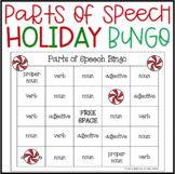 Parts of Speech Bingo: Holiday Edition