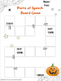 Parts of Speech Board Game *Halloween Themed*