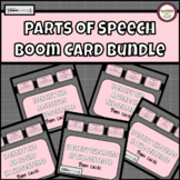 Parts of Speech Boom Card BUNDLE (nouns, verbs, adjectives