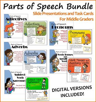 Preview of Parts of Speech Bundle