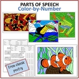 Parts of Speech Color-by-Number (from Classic Poetry)