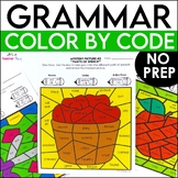 Parts of Speech Coloring Pages & Back to School Activities