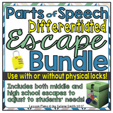 Parts of Speech Differentiated Escape Bundle for Different