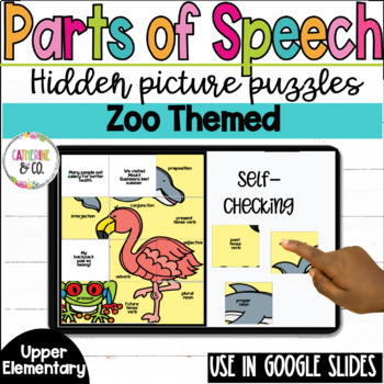 Preview of Parts of Speech Digital Activity