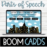 Parts of Speech Digital BOOM Task Cards