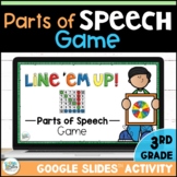 Parts of Speech Digital Grammar Review Game – Nouns Verbs 