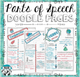 Parts of Speech Doodle Pages — Individual