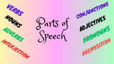 Parts of Speech | ELL | Struggling Readers |