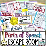 Parts of Speech Escape Room Activity