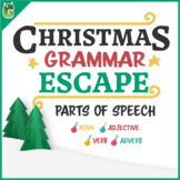 Parts of Speech | FREE DEMO | Christmas Grammar Escape Room