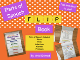 Parts of Speech Flip Book (Nouns, verbs, adjectives, adver