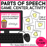 Parts of Speech Game - Parts of Speech Center in Print and