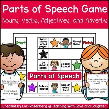 part of speech word game