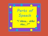 Parts of Speech Games "I have...Who has...?" and Sorting f