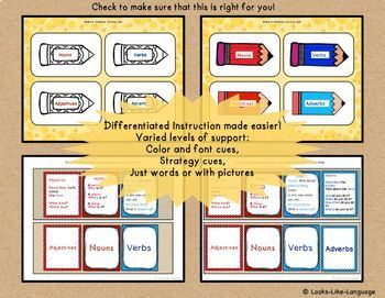 Parts of Speech Games (2-Game Set)