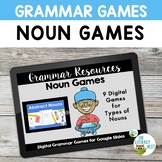Grammar Games for Proper Nouns, Common Nouns, Singular and