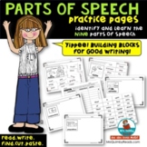 Parts of Speech | Grammar | Practice Pages | Distance Learning