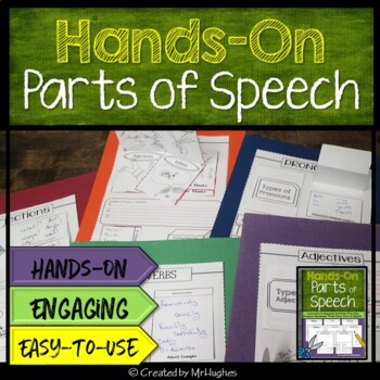 Preview of Parts of Speech Hands On Interactive Notebook