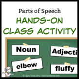 Parts of Speech Hands-on Class Activity