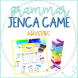 Parts of Speech Jenga Game for Adverbs