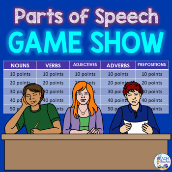 Preview of Parts of Speech Trivia Game Show